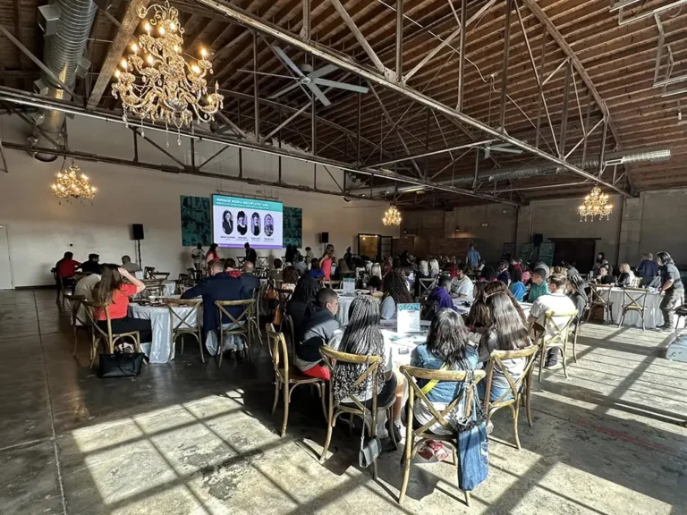 Group attending Christmas Event